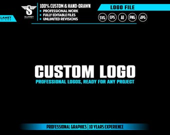 custom logo for your business : Unlimited Revisions