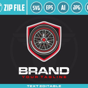 Car Rim classic logo SVG, Tire service logo, automotive logo, Wheels SVG, Tires svg, Car Wheel,Mechanic Logo, Fix Car Repair Service Garage
