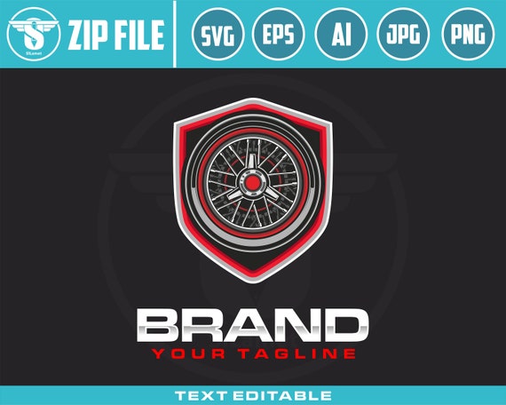 Car Rim classic logo SVG, Tire service logo, automotive logo, Wheels SVG, Tires svg, Car Wheel,Mechanic Logo, Fix Car Repair Service Garage