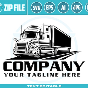 trucking svg, Trucking Company Logo, Moving Truck, Semi Truck, Trucking Brand, Truck Door Logo, Trucker Logo, trucking t-shirt, truck print