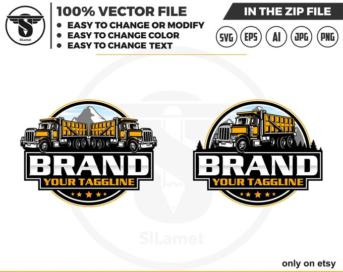 Dump Truck logo, Truck logo Svg, american dump truck logo, trucking logo, industry, heavy, machinery, industrial, equipment, construction