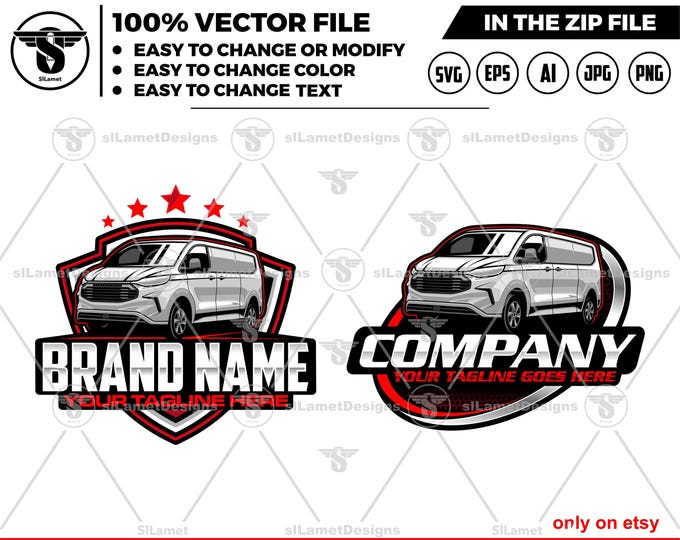 van car logo - delivery van logo , Delivery logo