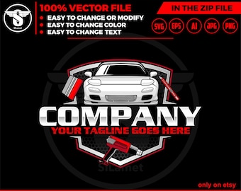 Car Wrap Logo SVG: Auto Paint Design (Digital Download)