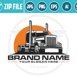 trucking svg, Trucking Company Logo, Moving Truck, Semi Truck, Trucking Brand, Truck Door Logo, Trucker Logo, trucking t-shirt, truck print