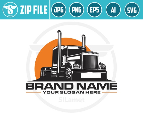 trucking svg, Trucking Company Logo, Moving Truck, Semi Truck, Trucking Brand, Truck Door Logo, Trucker Logo, trucking t-shirt, truck print