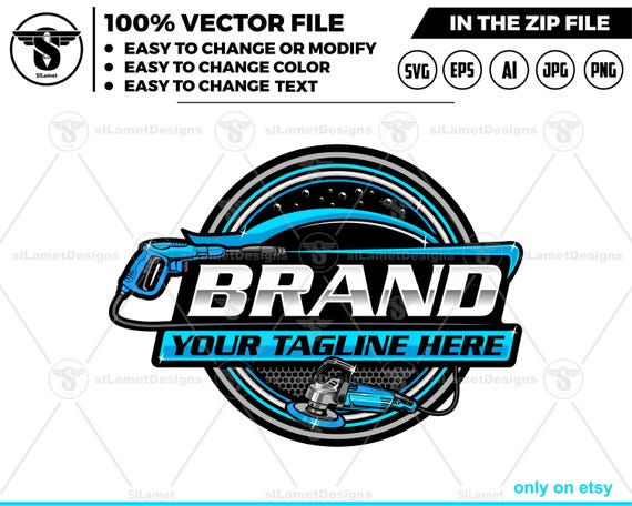 auto detailing - car logo template - Car Detailing Services logo - car wash logo template - car clean logo - auto detailing logo SVG - auto