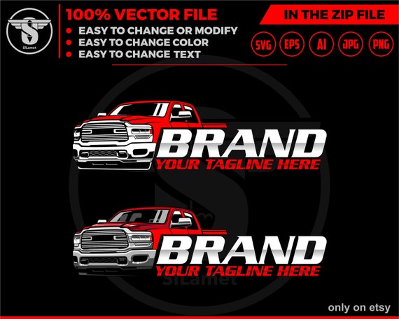 pickup logo - pickup truck svg - pickup truck Company Logo - pickup truck vector - ram pickup