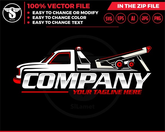 towing truck logo, towing logo template, towing chain svg, tow truck 18 wheeler, tow truck logo, towing service logo, tow car logo
