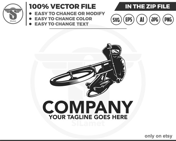 mountain bike racing logo - bicycle racinglogo - bicycle logo - road bicycle - sport - cycle, bicycle, biking, illustration, bike