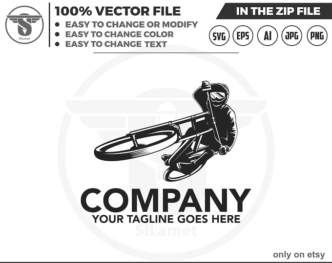 mountain bike racing logo - bicycle racinglogo - bicycle logo - road bicycle - sport - cycle, bicycle, biking, illustration, bike
