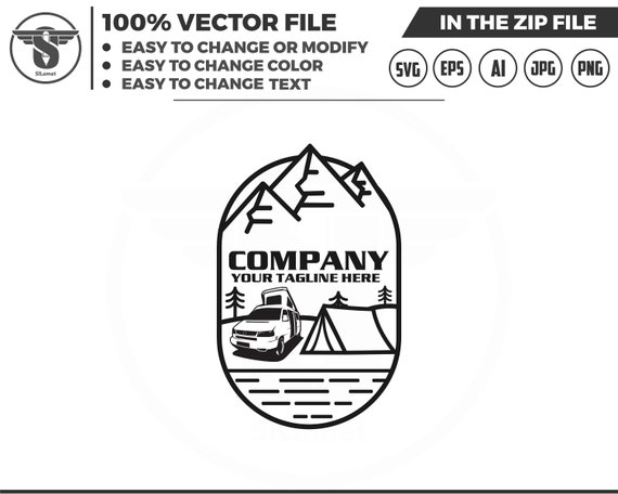 campervan travel logo