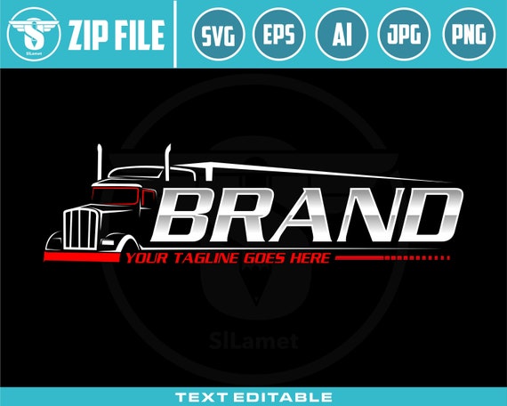 trucking svg, Trucking Company Logo, Moving Truck, Semi Truck, Trucking Brand, Truck Door Logo, Trucker Logo, trucking t-shirt, truck print
