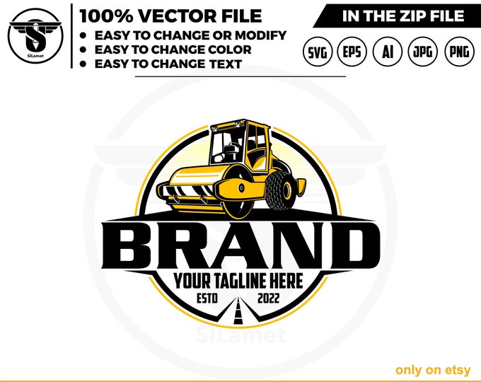 road roller logo, road roller svg, road roller working, road repair, asphalt road repair, heavy equipment logo, heavy equipment vehicle svg