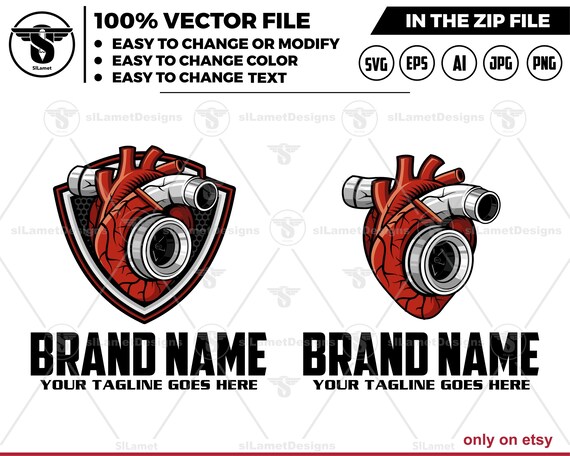 heart turbo logo, turbo logo, Turbo Power logo, turbo heart logo, Turbo Charger, Engine Car Svg, Turbo Mechanic Engine Svg, Turbo Sticker