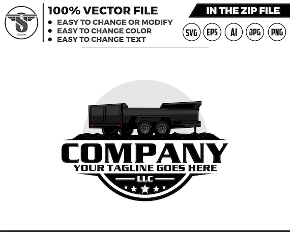dump trailer logo