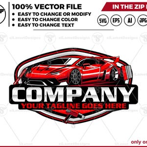 Custom Car Wrap Logo Design: Vehicle Graphics (Digital Download)