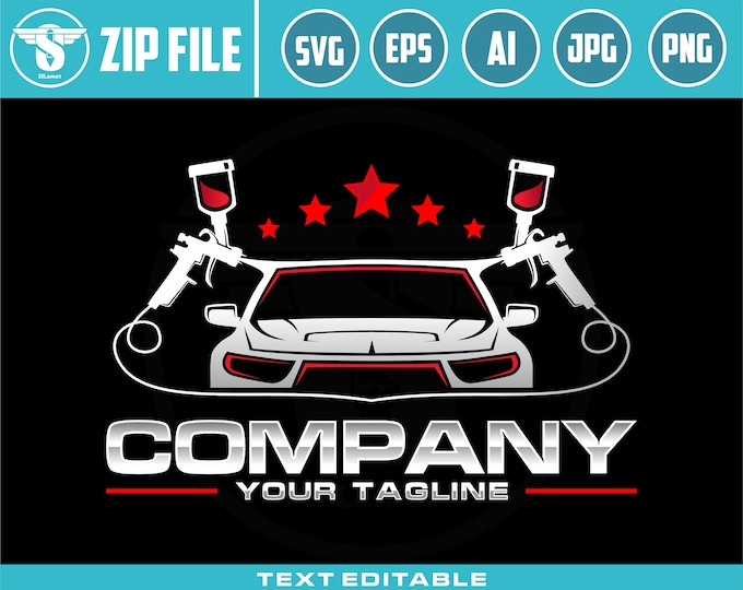 car painting logo, auto paint logo, car paint logo, paint body car logo, auto body paint logo, painting car logo, automotive svg