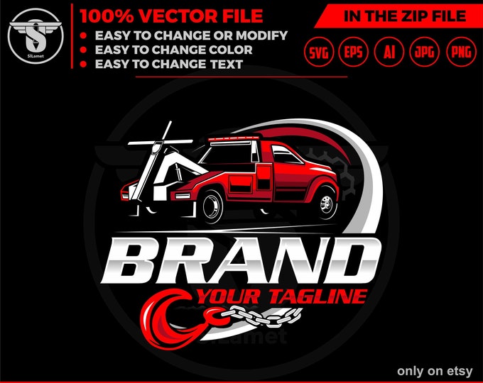 tow truck logo, towing truck logo, towing logo template, towing chain svg, , tow truck logo, towing service logo, tow car logo