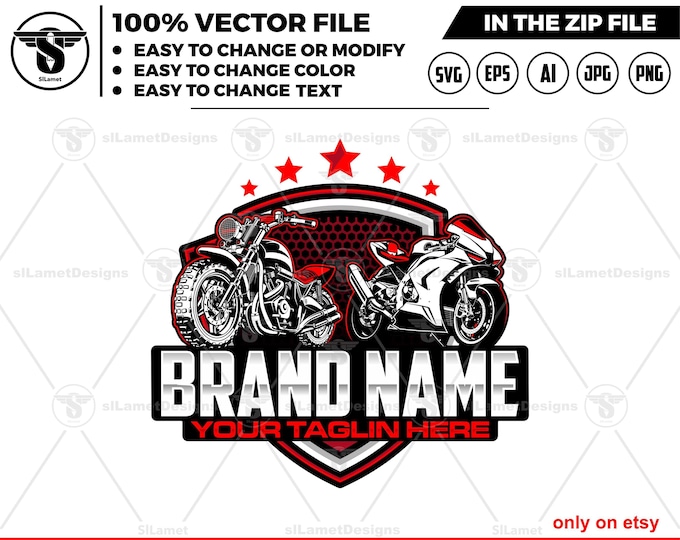 sportbike logo - Motorcycle logo - Motorcycle Racing logo, Motorcycle logo, motorbike logo, motor bike