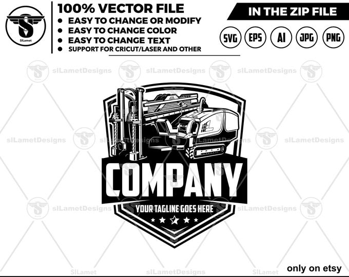 Vermeer Navigator logo - Vermeer Drills logo - Drilling Rig logo - Horizontal Directional Drilling Rig - ditch witch JT 30