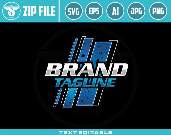 automotive line logo - line abstract automotive logo - automotive logo template