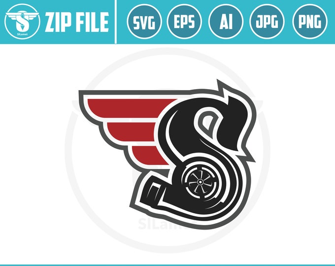 letter S turbo logo SVG, Turbo Power Svg,Turbo Charger Engine Car Svg, Turbo Charger Mechanic Engine Svg, Turbo Sticker Svg, Png, AI Dxf
