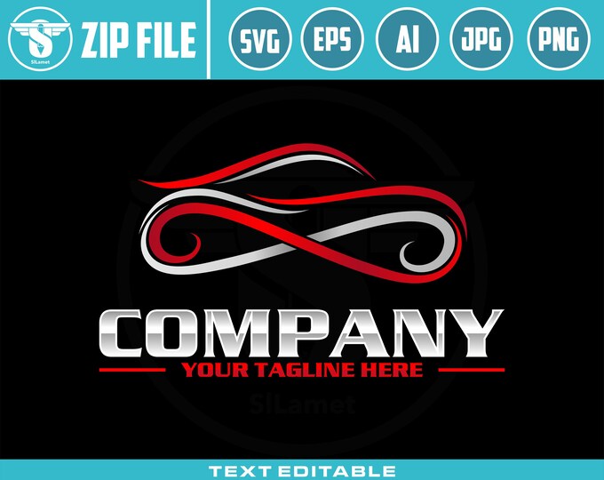 infinity car logo - automotive logo svg