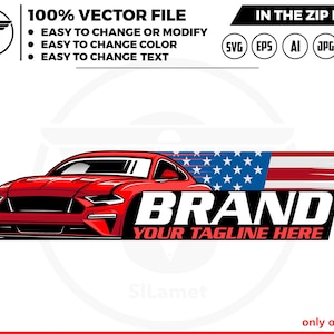 american sport car logo, automotive logo, luxury car logo, car logo svg, automotive svg , car logo template , car logo, car dealer logo