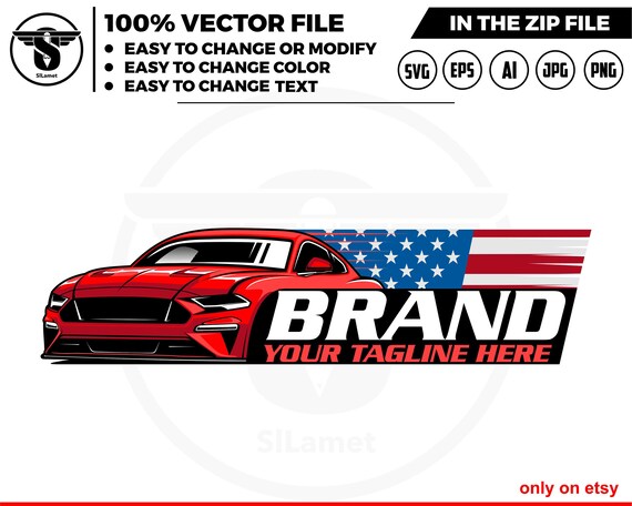 american sport car logo, automotive logo, luxury car logo, car logo svg, automotive svg , car logo template , car logo, car dealer logo