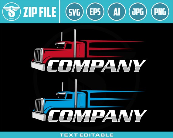 Trucking logo svg, truck logo svg, semi truck logo, truck trailer logo, trucker logo, trucking t shirts designs truck shipping logo SVG FILE
