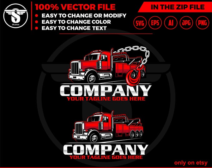 towing truck logo, towing logo template, towing chain svg, tow truck 18 wheeler, tow truck logo, towing service logo, tow car logo