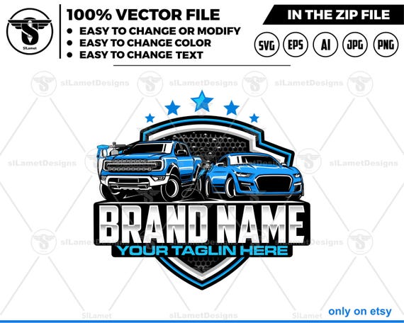 auto detailing - car detailing logo - Car Detailing Services logo - car wash logo template - car clean logo - car and pickup detailing logo