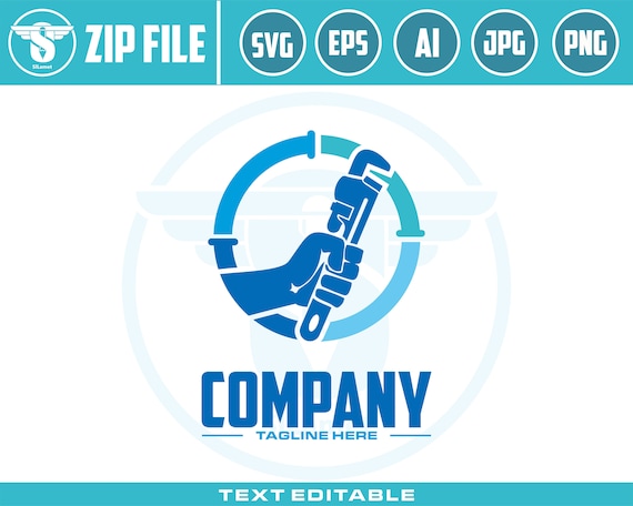 plumbing logo, Plumbing services logo, plumber logo, Plumber Life, Plumbing Plunger Pipe Wrench Repair Fix Service Tool Plumb Work