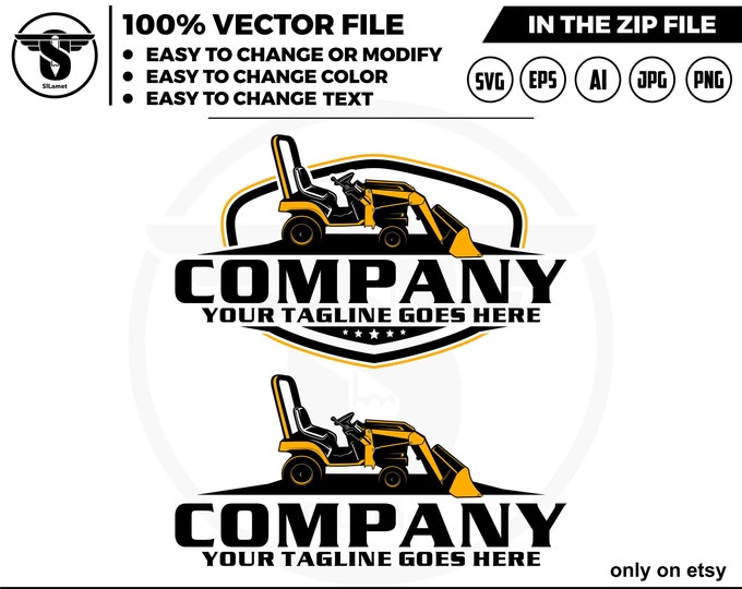 Tractor logo - Kubota logo, Backhoe, Excavator , Skidsteer ,Farm Equipment, Tractor