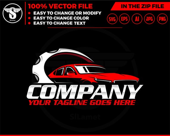car service logo - car repair logo template
