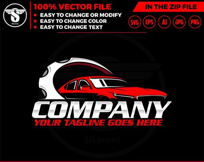 car service logo - car repair logo template