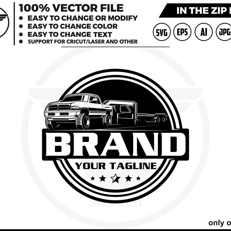 Hot Shot Truck Svg - Etsy