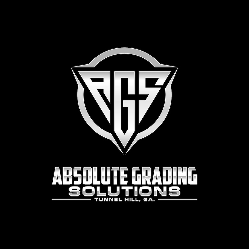 Custom logo design promo on black: bold white CUSTOM LOGO, red slogan, circular watermark, vector file icons; digital files.