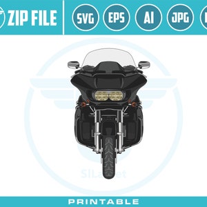 2020 HARLEY DAVIDSON ROAD glide svg sport bike svg, illustration motorbike, vector motorbike, print motorbike, t-shirt screen printing