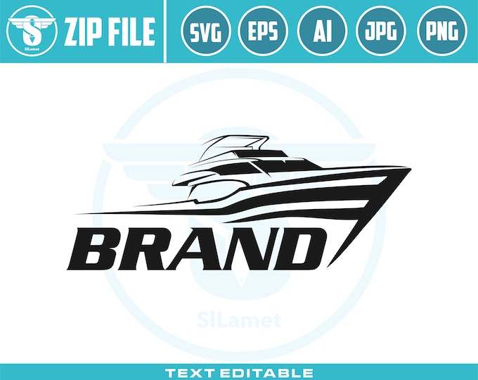 transport boats logo svg, Speed Boat logo Svg, Speedboat Svg, Motor Boat Svg, Yacht Luxury Water, passenger ship, Cruise Ship log svg, sea