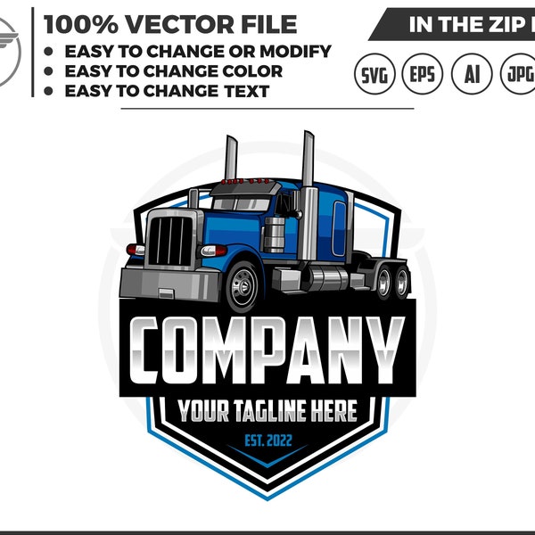trucking svg, Trucking Company Logo, Moving Truck, Semi Truck, Trucking Brand, Truck Door Logo, Trucker Logo, trucking t-shirt, truck print