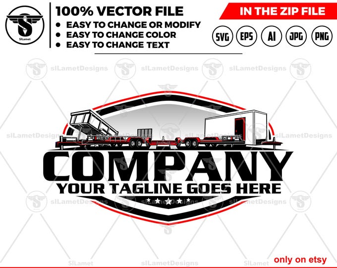 Trailer Rental Logo - Trailer Services - repair