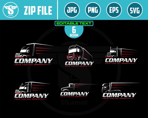 truck line art, truck silhouette, truck outline, truck svg, trucking, trucking logo, semi truck, truck trailer, truck clipart, Trucker Logo,