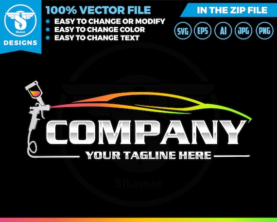 car painting logo, auto paint logo, car paint logo, paint body car logo, auto body paint logo, painting car logo