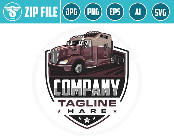 trucking svg, Trucking Company Logo, Moving Truck, Semi Truck, Trucking Brand, Truck Door Logo, Trucker Logo, trucking t-shirt, truck print