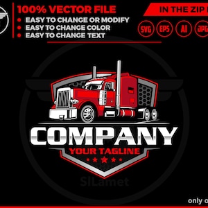 trucking logo, big rig logo, Trucking Company Logo, Moving Truck, Semi Truck logo, head Trucking logo, semi truck trailer logo Truck trailer