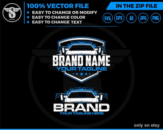 Car wash logo template - car wash logo - car wash svg - cleaning car logo - automotive - detailing