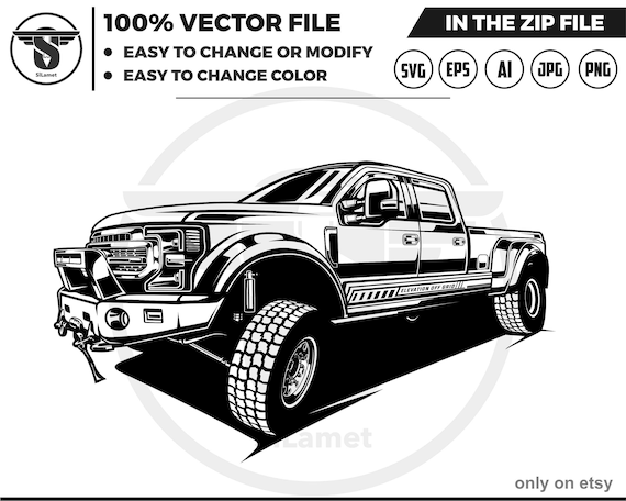 super duty ford f-550 SVG , Ford F-550 SVG, Ford svg,ford super duty svg, pickup truck, , pickup truck tshirt, silhouette SVG Vector Cricut