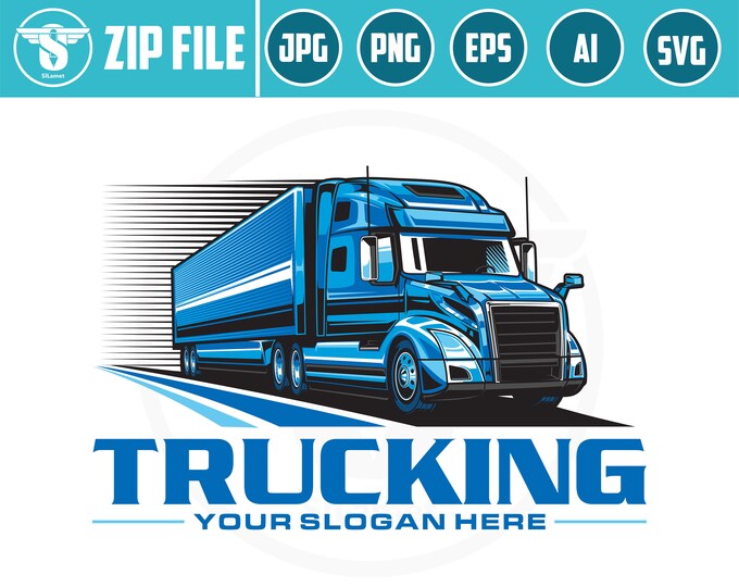truck svg, semi Truck svg, Moving Truck, Semi Truck trailer svg, Trucking Brand, Truck, Trucker Logo, trucking t-shirt, truck print