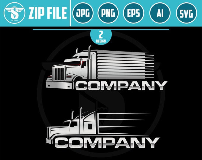 trucking svg, Trucking Company Logo, Moving Truck, Semi Truck, Trucking Brand, Truck Door Logo, Trucker Logo, trucking t-shirt, truck print